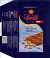 Novelli, milk compound chocolate with almond nuts, 100g, 09.2003, Alfa Trading & Distributor Co. Ltd. Sofia, Bulgaria