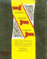 Strega Torrone ,milk chocolate, 8,25g, Alberyi Benevento, Italy