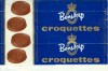 Bensdorp croquettes, milk chocolate, 100g, cacao en chocoladefabrieken Bensdorp N.V., Bussum, Netherlands