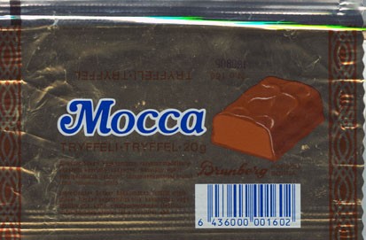 Mocca, truffel filled milk chocolate, 20g, 16.08.2004, Brunberg, Porvoo, Finland