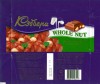Milk chocolate with whole nuts, 190g, 02.08.2003, Cadbury Chudovo, Russia