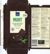 Mint flavoured dark chocolate, 100g, 09.2022, Cemoi chocolatier, Tinchebray, France
