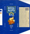Royal Alps, milk chocolate, 100g, 21.10.2003, Choko Service BT, Budapest, Hungary