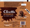 Cloetta sprinkle Ice cream waffel, 75g, 22.02.2016, Cloetta Suomi Oy, Turku, Finland