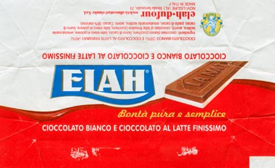 Milk chocolate with white chocolate, Elah Dufour, Novi Ligure, Italy