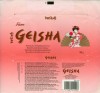 Geisha, milk chocolate with soft hazelnut filling, 100g, 24.03.1994, Fazer Chocolates Ltd, Helsinki, Finland