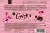 Geisha, milk chocolate with soft hazelnut filling, 37g, 21.09.2016, Fazer Makeiset oy, Helsinki, Finland
