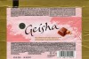Geisha, milk chocolate with soft hazelnut filling, 37g, 06.08.2015, Fazer Makeiset oy, Helsinki, Finland