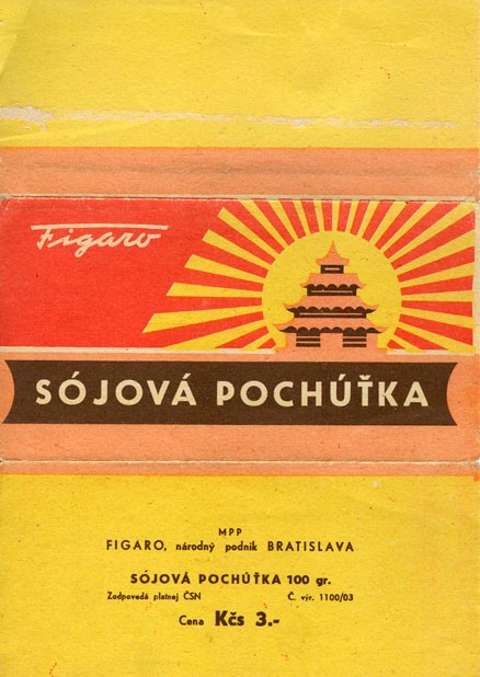 Sojova pochutka, 100g, 1960, Figaro, Bratislava, Slovakia