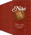 Nike, filled chocolate with almond, 100g, 24.06.1992, Figaro , Bratislava, Slovakia
