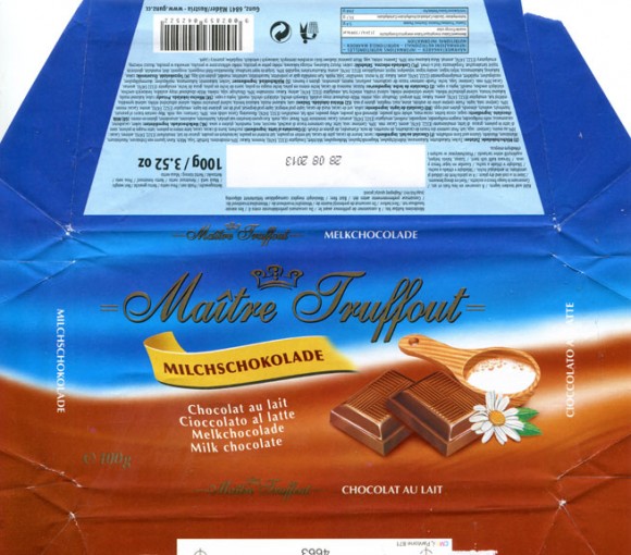 Milk chocolate, 100g, 28.08.2012, Gunz, Mader, Austria