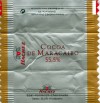 Cocoa de Maracaibo 55,5%, milk chocolate, about 2007, Hachez GmbH& Co., Bremen, Germany