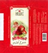 With love, whole milk chocolate with high quality, 100g, 2008, Confiserie Heidel, Osnabruck, Germany