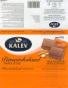 Kalev, milk chocolate with almonds, 100g, 09.2002
Kalev, Tallinn, Estonia
