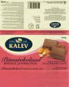 Kalev, milk chocolate with raisins & nuts, 100g, 07.1999
Kalev, Tallinn, Estonia
