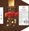 Kandia, dark chocolate with caramelised hazelnuts and raisins, 100g, 22.10.2007, S.C.Kandia-Excelent S.A, Bucharest, Romania