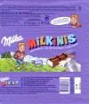 Milka, milkinis, milk chocolate, 7x12,5g (87,5g), 03.1994, Kraft Jacobs Suchard, Bludenz, Austria 