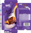 Milk chocolate with honey and white nougats, 100g, 23.04.2009, Kraft foods, Made in Belgium