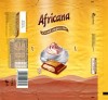 Africana, milk chocolate with cappuccino cream filling, 100g, 25.01.2012, Kraft Foods Romania S.A, Bucuresti, Romania