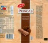 Princas, milk chocolate with truffel filling, 100g, 18.03.2009, AB Kraft Foods Lietuva, Kaunas, Lithuania
