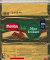Marabou, mint flavoured milk chocolate with crunchy caramel (20%), 250g, 01.05.2006, Kraft Foods Sverige, Angered, Sweden