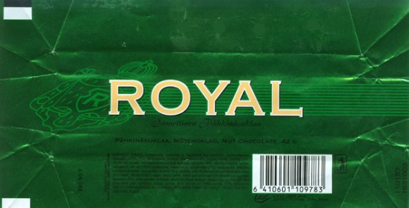Royal, milk chocolate, 42g, 29.09.2006, Leaf, Turku, Finland