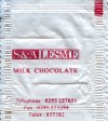 Milk chocolate, S&A Lesme, England