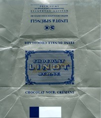 Fine noir chocolate, 2006, Lindt & Sprungli, Kilchberg, Switzerland