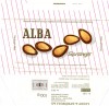 Alba, milk chocolate with nuts, 100g, about 1970, Lindt & Sprungli, Kilchberg, Switzerland