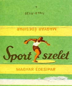 Sport szelet, about 1970, Magyar Edisipar, Hungary