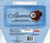 Allegro, milk chocolate with coconut, 100g, 10.2002, for Biedronka, made by ZVC Millano, Przezmierowo, Poland