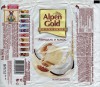 Alpen Gold, white chocolate with almonds and coconut, 90g, 03.04.2013, Mondelez International, Mondelez Rus, Pokrov, Russia