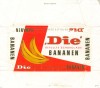 Die, milk chocolate filled with banana flavoured, 100g, about 1970, Napoli, Wien, Austria