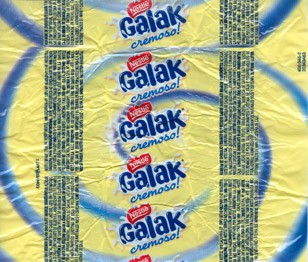 Galak cremoso!, milk chocolate, 2006, Nestle Brasil Ltda, Sao Paulo, Brasil