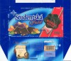Dark chocolate with raisins, peanuts and jelly pieces, 200g, 09.2003, 
Nestle Orion, Praha, Czech Republic
