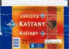 Kastany, chocolate bar with cocoa filling, 50g, 08.2004, Nestle Orion, Praha, Czech Republic