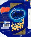 Modre z nebe, milk chocolate with hazelnuts, 100g, 03.2006, Nestle Orion, Praha, Czech Republic