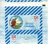Milk chocolate, 50g, 1975, Orion Modrany, Praha, Czech Republic (CZECHOSLOVAKIA)