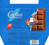 Confina, milk chocolate, 100g, Pea Schokolade, manufactured by Petzold & Aulhorn GmbH & Co. KG Schokoladenfabrik, Norderstedt