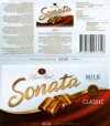 Sonata, classic, milk chocolate, 100g, 10.06.2009, AB Vilniaus Pergale, Vilnius, Lithuania