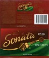 Sonata, dark chocolate with hazelnuts, 100g, 03.03.2009, AB Vilniaus Pergale, Vilnius, Lithuania