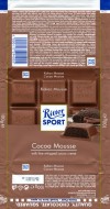 Ritter sport, Alpine milk chocolate with a whipped cocoa creme filing, 100g, 24.03.2013, Alfred Ritter GmbH & Co. Waldenbuch, Germany