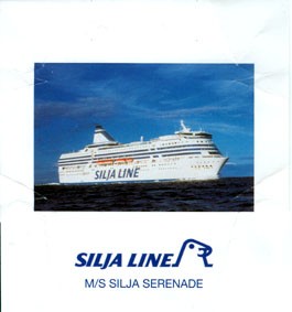 Silja Line, m/s Serenade, milk chocolate, 52,5g ,2005, Made in Germany