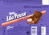 Milka, LilaPause, milk chocolate with nougat and wafer filled, 37g, 04.1992, Suchard Tobler Vertriebs GmbH, Bremen, Germany