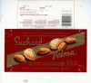 Velma, swiss semi-sweet chocolate with split almonds, 85g, 11.1988, Suchard S.A., Neuchatel, Switzerland