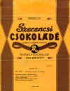 Dark chocolate, 100g, 15.05.1988, Szerencsi Csokoladegyara, Szerenci, Hungary