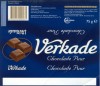 Pure chocolate, 75g, Verkade Consumentenservice, Amsterdam, Netherlands
