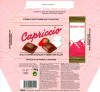 Capriccio, filled milk chocolate with strawberries filling, 100g, 04.1996, Wissoll- Wilh.Schmitz-Scholl, Mulheim an der Ruhr, Germany