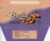 Barila, milk chocolate with nuts, 100g, about 1990, Ceskoslovenske cokoladovny, O.P., Modrany, zavod Zora, Olomouz, Czechoslovakia