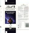 Lindt Excellence, extra fine dark chocolate with blueberries, 100g, 12.2012, Lindt & Sprungli AG, Kilchberg, Switzerland